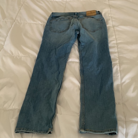 Boy’s Abercrombie kids tapered fit ripped style jeans. Size 13/14 - Picture 5 of 6
